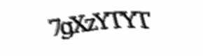 Security check image, please type the characters shown